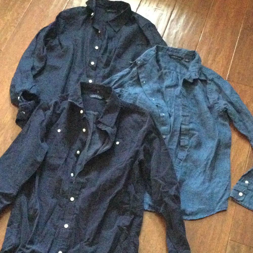 3 boys button down shirts